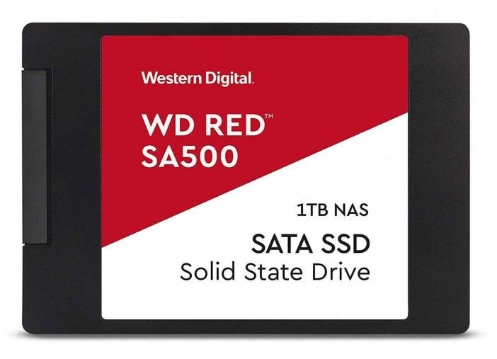 Dysk SSD WESTERN DIGITAL Red SA500, 1 TB, 2.5', SATA III