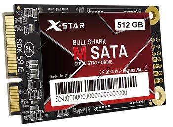 Dysk SSD X-Star Bull Shark 512GB mSATA - X-Star