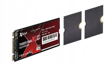 Dysk SSD X-Star Thunder Shark 512GB M.2 SATA / NGFF, 3 w 1: 2280 2260 2242 - X-Star