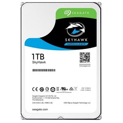 Dysk twardy HDD SEAGATE SkyHawk ST1000VX005, 3.5', 1 TB, SATA III, 64 MB