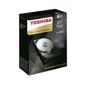 Dysk twardy HDD TOSHIBA N300 HDWN160EZSTA, 3.5", 6 TB SATA III, 7200 obr./min. - Toshiba