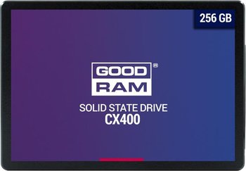 Dysk twardy SSD GOODRAM CX400 SSDPR-CX400-256, 2.5", 256 GB, SATA III, 550 Mb/s - GoodRam