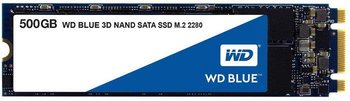 Dysk twardy SSD WESTERN DIGITAL Blue WDS500G2B0B, M.2 (2280), 500 GB, SATA III, 560 MB/s - Western Digital