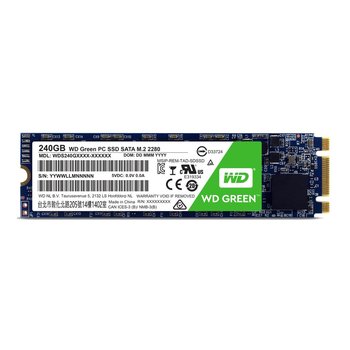 Dysk twardy SSD WESTERN DIGITAL Green WDS240G2G0B, M.2 (2280), 240 GB, SATA III, 545 MB/s - Western Digital