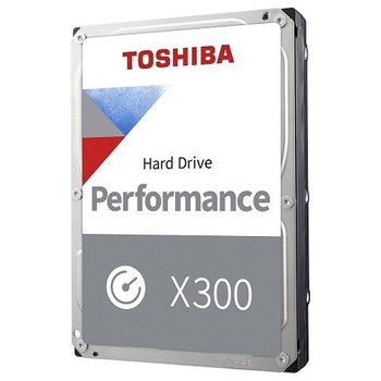 Dysk twardy TOSHIBA Performance x300 3.5'' HDD 6TB 7200RPM SATA 6Gb/s 25MB | HDWR460UZSVA - Toshiba
