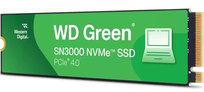 Dysk WD Green SN3000 SSD 500GB M.2 PCIe NVMe Gen4 WDS500G4G0E