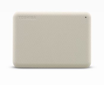 Dysk zewnętrzny TOSHIBA Canvio Advance, 4 TB, USB 3.2 Gen. 1, biały - Toshiba