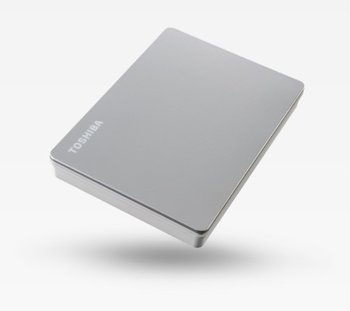 Dysk zewnętrzny TOSHIBA Canvio Flex, 4TB, USB 3.2 Gen. 1, Srebrny - Toshiba