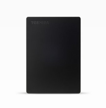Dysk zewnętrzny TOSHIBA Canvio Slim, 2TB, USB 3.2 Gen. 1, Czarny - Toshiba