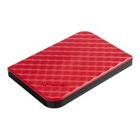 Dysk zewnetrzny Verbatim 1TB Store n Go 25 cala czerwony USB (53203) Verbatim