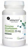Dysmutaza ponadtlenkowa Tetra Sod 25 mg suplement diety 60 tabl || Aliness