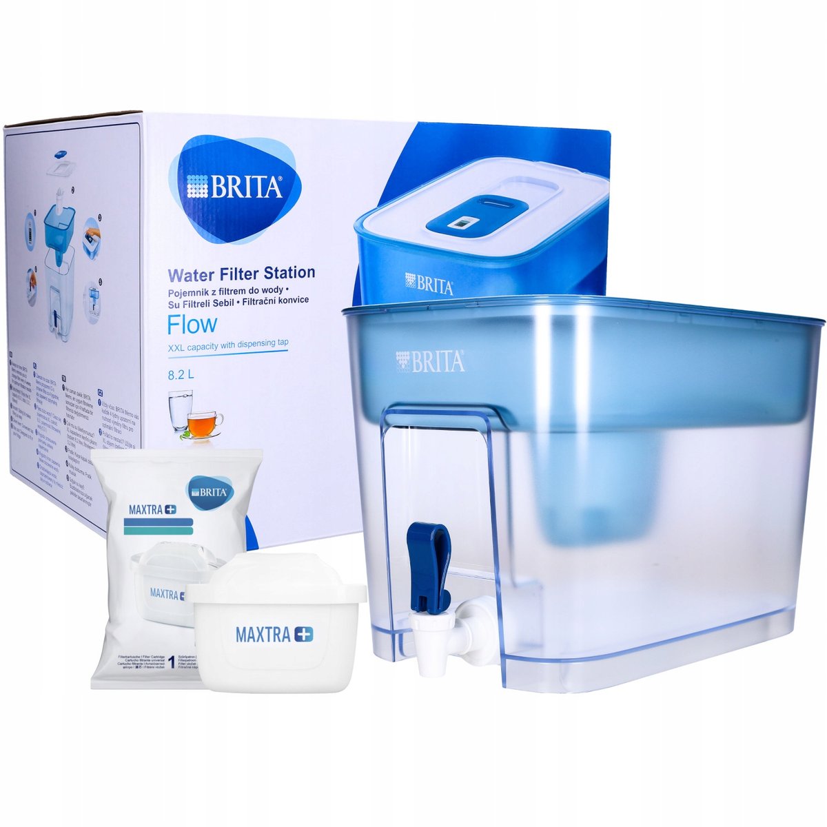 Dystrybutor Wody Brita Flow 8,2L Z Wkładem Maxtra+ Brita Sklep