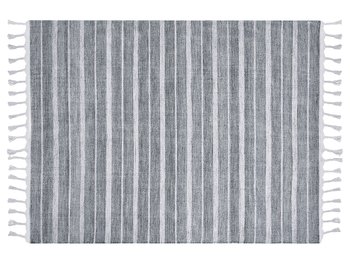 Dywan 140 x 200 cm jasnoszary BADEMLI - Beliani