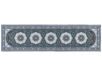Dywan 80 x 300 cm niebieski GEDIZ - Beliani