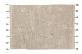 Dywan bawełniany, MIA HOME, Hippy Stars, beżowy, 120x175 cm - MIA home