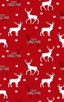 Dywan bożonarodzeniowy w czerwonego renifera, wymiary: 70x140 - MANI TEXTILE
