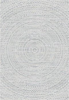 Dywan Breeze Circles, szaro-beżowo-brązowy, 200x290 cm - Dekoria
