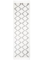 Dywan Chemex BOHO Chodnikowy Shaggy Miękki C090A Beżowy 80x300