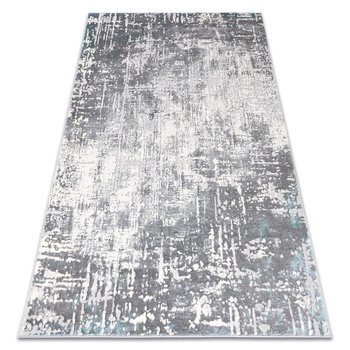 Dywan CORE W9782 Przecierany - Strukturalny, dwa poziomy runa, kość słoniowa / szary, 160x220 cm - Dywany Łuszczów