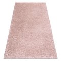 Dywan DYWANY ŁUSZCZÓW SUPREME 51201020 shaggy 5cm róż, 60x115 cm - Dywany Łuszczów