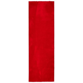 Dywan HUARTE 80x250 cm, czerwony, 100% poliester - Zakito Europe