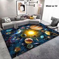 DYWAN KOSMOS 120x170 CM NOWOCZESNE WZORY ANTYPOŚLIZGOWY LOFT XXL!!