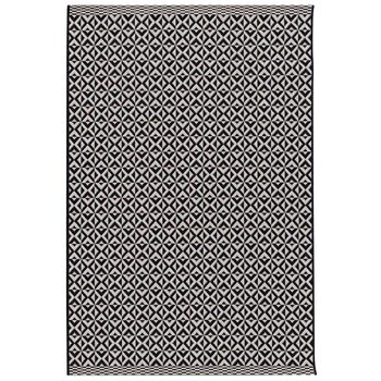 Dywan Modern Geometric black/wool 200x290cm - Dekoria