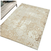 Dywan Nowoczesny Do Salonu Beżowy 160X230Cm