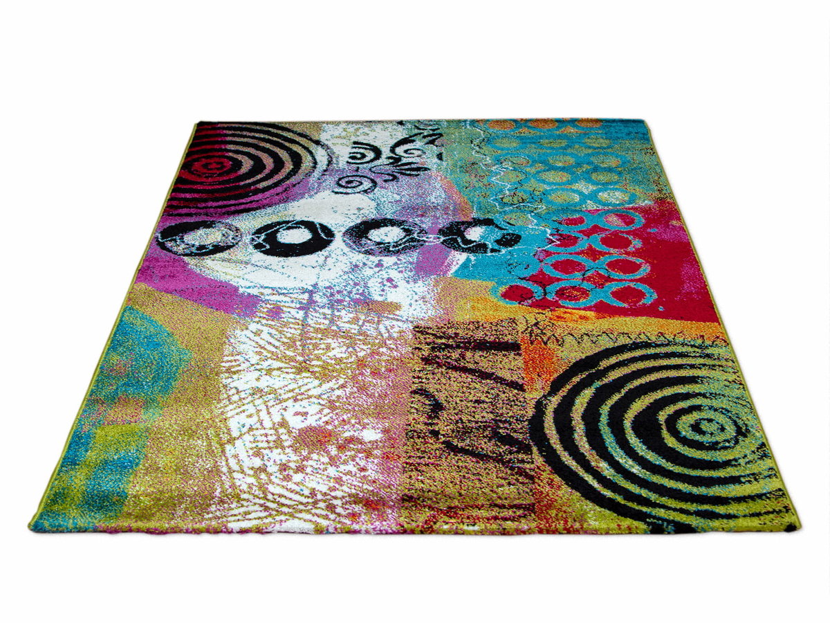 Tapis contemporain en fibres recyclées SHADOW 160 cm x 230 cm | Leroy