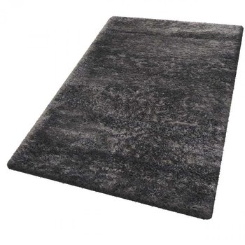 Dywan nowoczesny typu shaggy Meri włochacz puszysty - antracytowy - 80 x 150 cm - Home Carpets