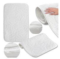 DYWAN PLUSZOWY CHODNIK DO SYPIALNI RABBIT MIĘKKI DEKORACYJNY BIAŁY 3D 80x150CM