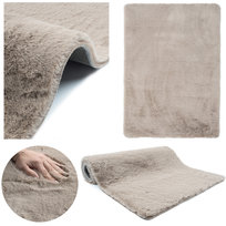 DYWAN PLUSZOWY DO SYPIALNI SALONU MIĘKKI RABBIT 80x150CM