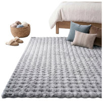 Dywan Rabbit Bubble  80x150 cm pluszowy do salonu elegancki puszysty aksamitny