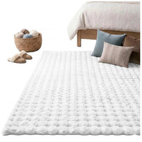 Dywan Rabbit Bubble 80x150 cm pluszowy do salonu elegancki puszysty aksamitny