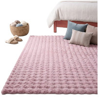 Dywan Rabbit Bubble  80x150 cm pluszowy do salonu elegancki puszysty aksamitny
