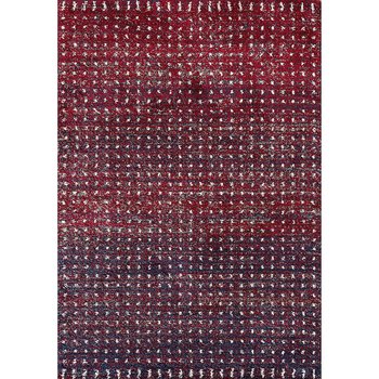 Dywan Royal cherry red/navy 160x230cm, 160 x 230 cm - Dekoria