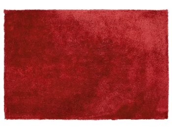 Dywan shaggy BELIANI Evren, czerwony, 160x230 cm - Beliani