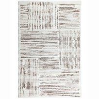 Dywan Shaggy Mono 160x230cm Abstrakcja Kremowy