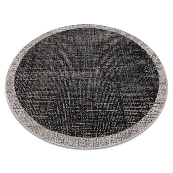 Dywan sznurkowy DYWARNY ŁUSZCZÓW Sizal Floorlux, czarny, 120 cm - Dywany Łuszczów