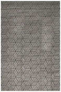 Dywan Teno F0282 Light Gray Geometria Szary-160x230 cm - Inny producent