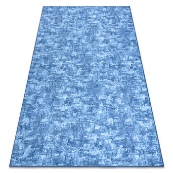 DYWAN - WYKŁADZINA SOLID niebieski 70 BETON, 100x400 cm - Dywany Łuszczów