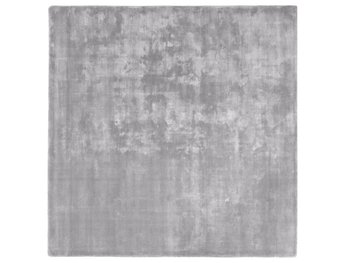 Dywan z wiskozy, jasnoszary, Gesi II, 200x200 cm - Beliani