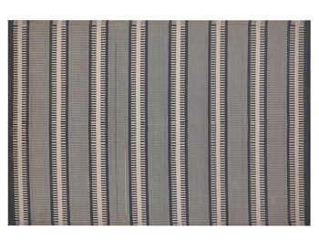 Dywan zewnętrzny, beżowo-czarny, Mansa, 160x230 cm - Beliani