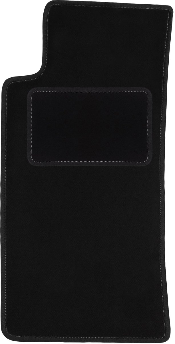 Tappetini In Gomma Anteriori Per Mazda MX-5 II NB (1998-2005) Cabrio - Set 2 Pezzi Neri Antiscivolo - 2