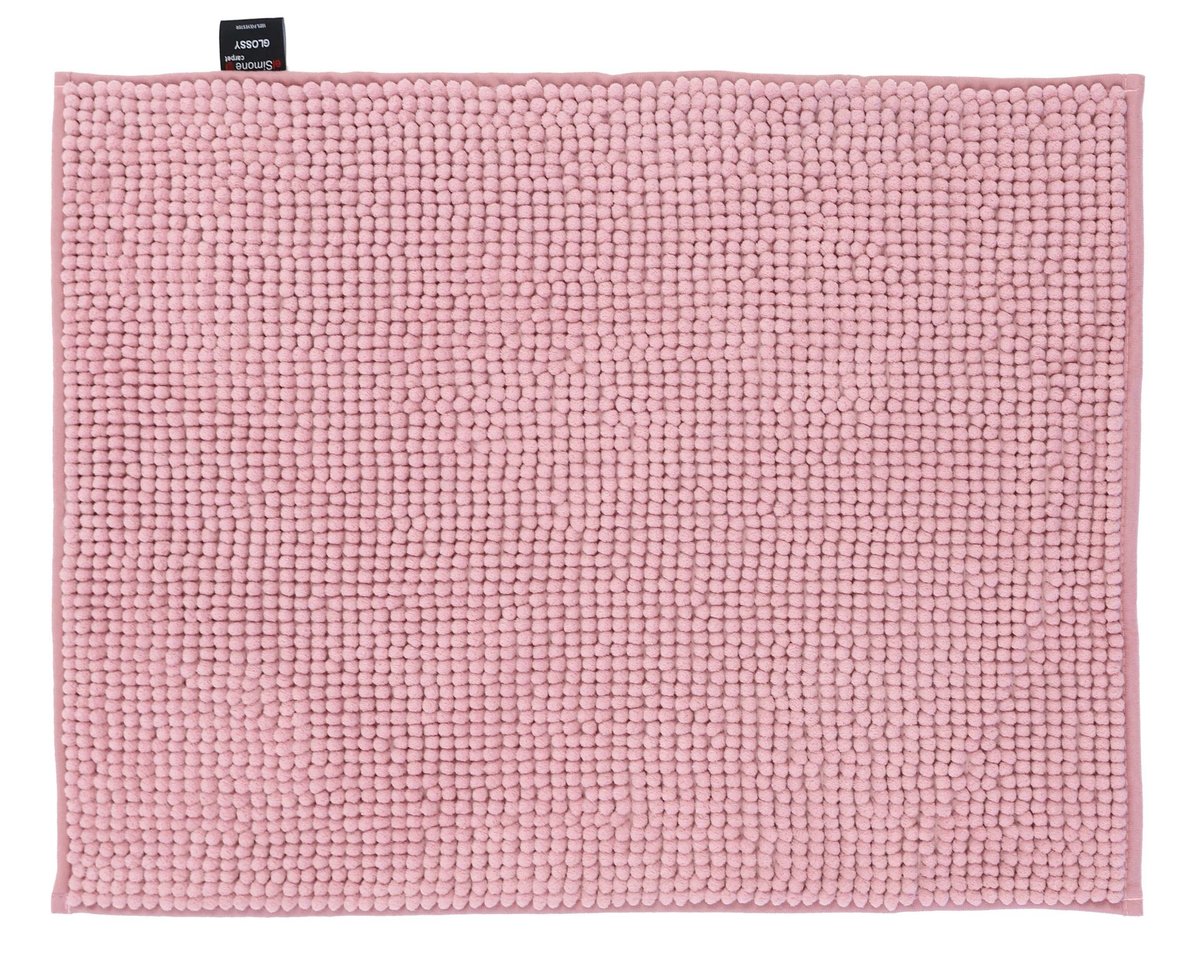 Zdjęcia - Dywanik łazienkowy  Antypoślizgowy Glossy Różowy 40x60cm