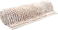 Dywanik Łazienkowy Chenille Miękki Do Prania 60X90 Antypoślizgowy Z Połyskiem Beżowy