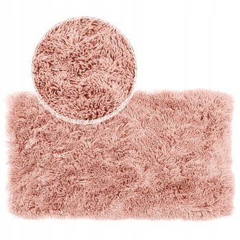 Dywanik łazienkowy pluszowy MEGAN 40x60 RÓŻOWY dywan - Kontrast