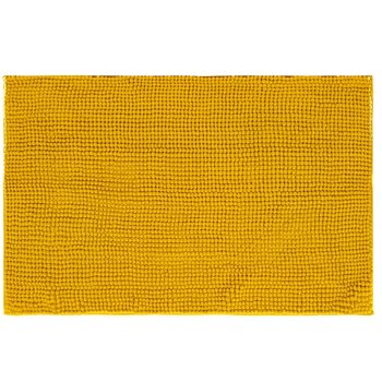 Dywanik łazienkowy TAPIS MINI CHENILLE, 50x80 cm, kolor żółty - 5five Simple Smart