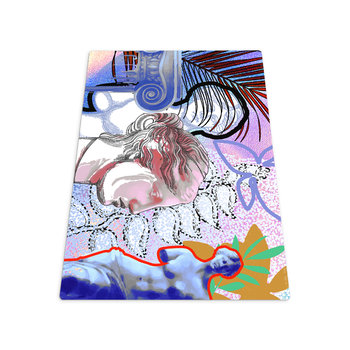 Dywanik mata Antyczna nowoczesna rzeźba 140x100 cm - Coloray