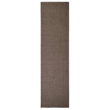 Dywanik sizalowy brązowy 66x250cm - Zakito Europe